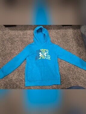 Under Armour Boys' Blue Hoodie Sweatshirt
